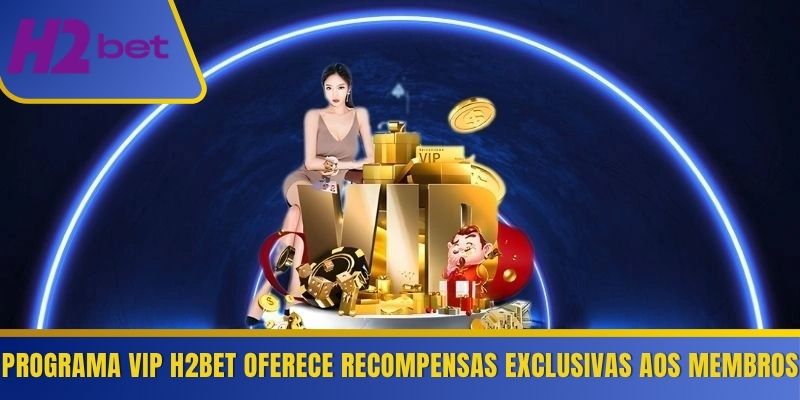 Programa VIP H2Bet oferece recompensas exclusivas aos membros 