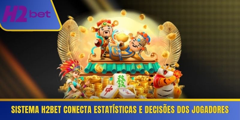 Sistema H2Bet conecta estatísticas e decisões dos jogadores 